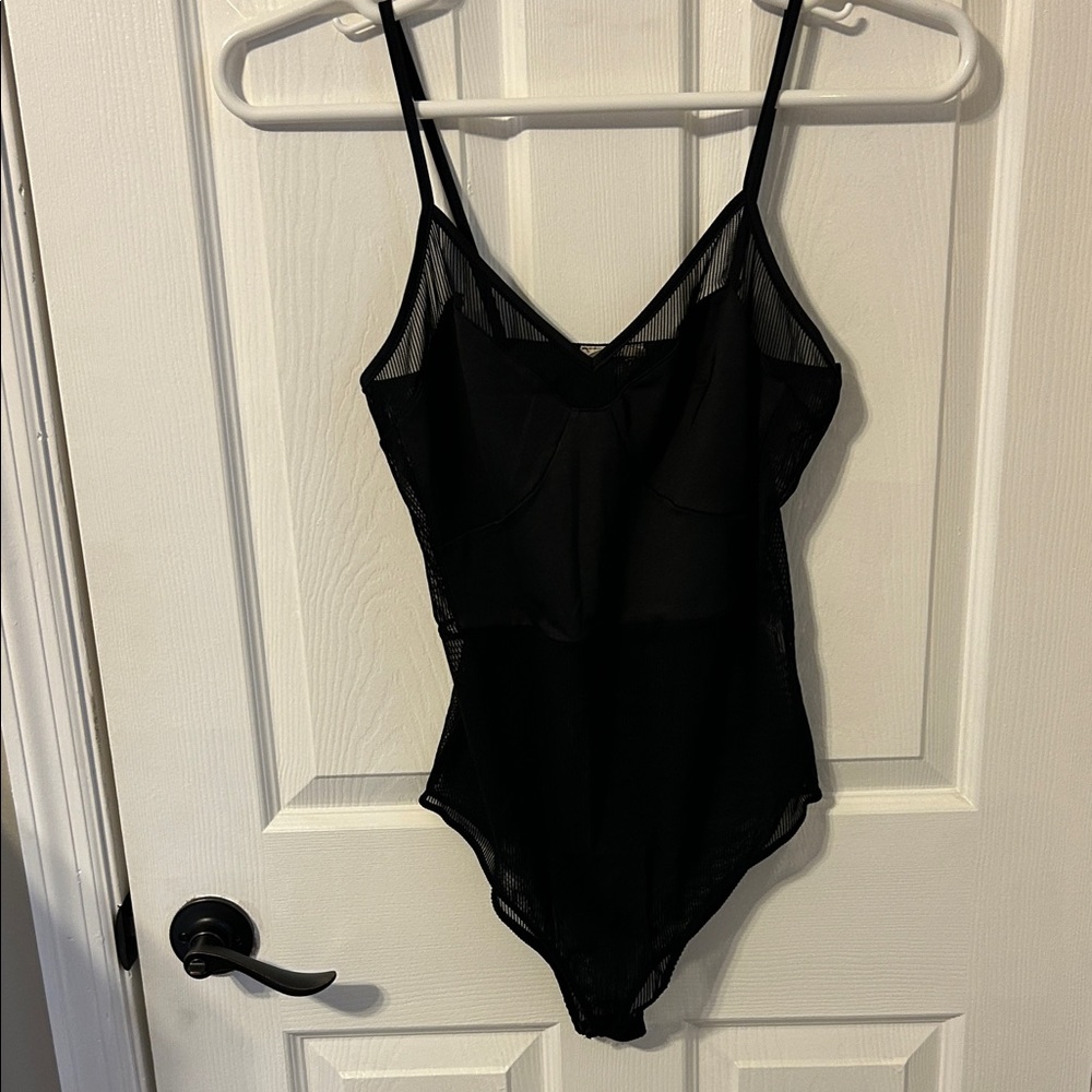 Elegant Black Women's Bodysuit
